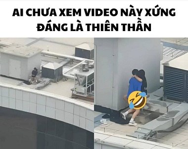 sex viet-Trên sân thượng, họ chịch nhau