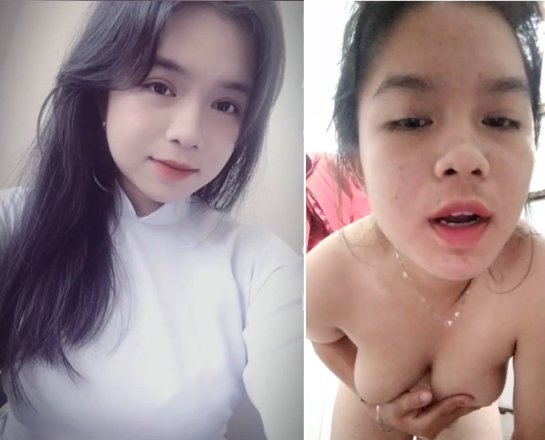 Nữ sinh múp bị giã gạo mệt nghỉ không ngừng nghỉ